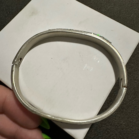 925 Vintage Mexico White opal bracelet - Picture 2 of 6